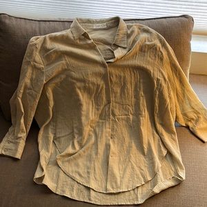 Solai the Label Poolside Oversized Button Top Medium